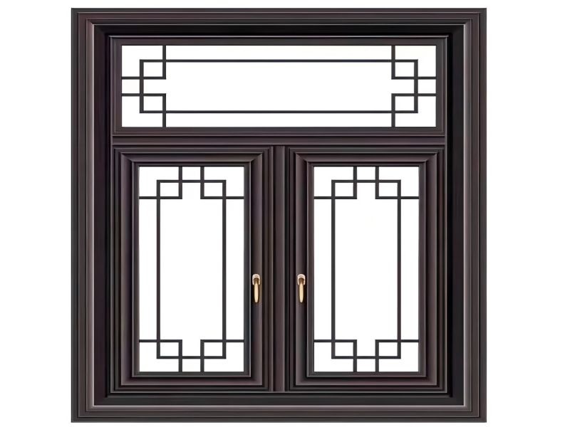 Customized aluminum alloy Chinese style window